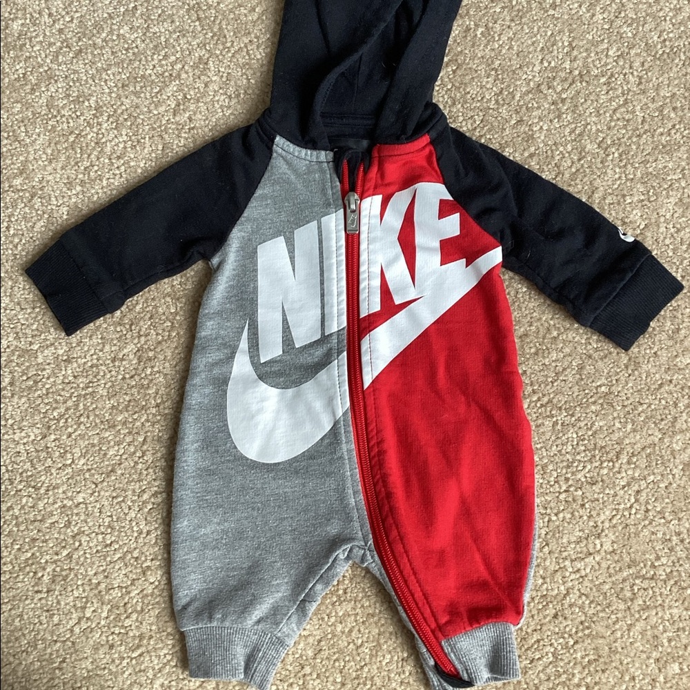 Nike hoodie onesie